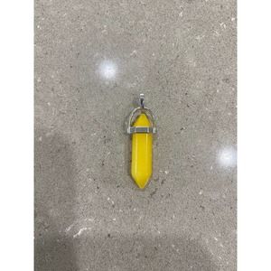 Natural Gemstone Hexagonal Pointed Reiki Chakra Pendant for Necklace